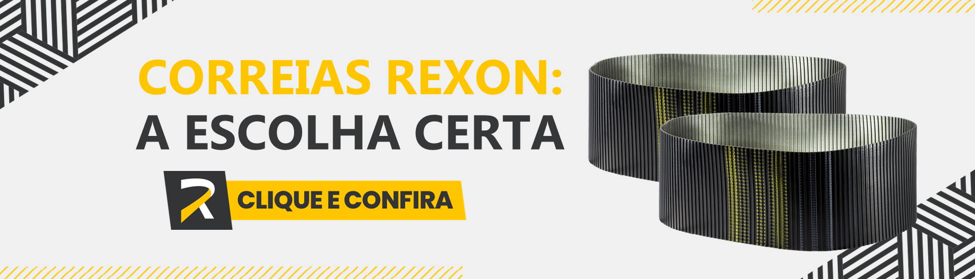 banner correias rexon