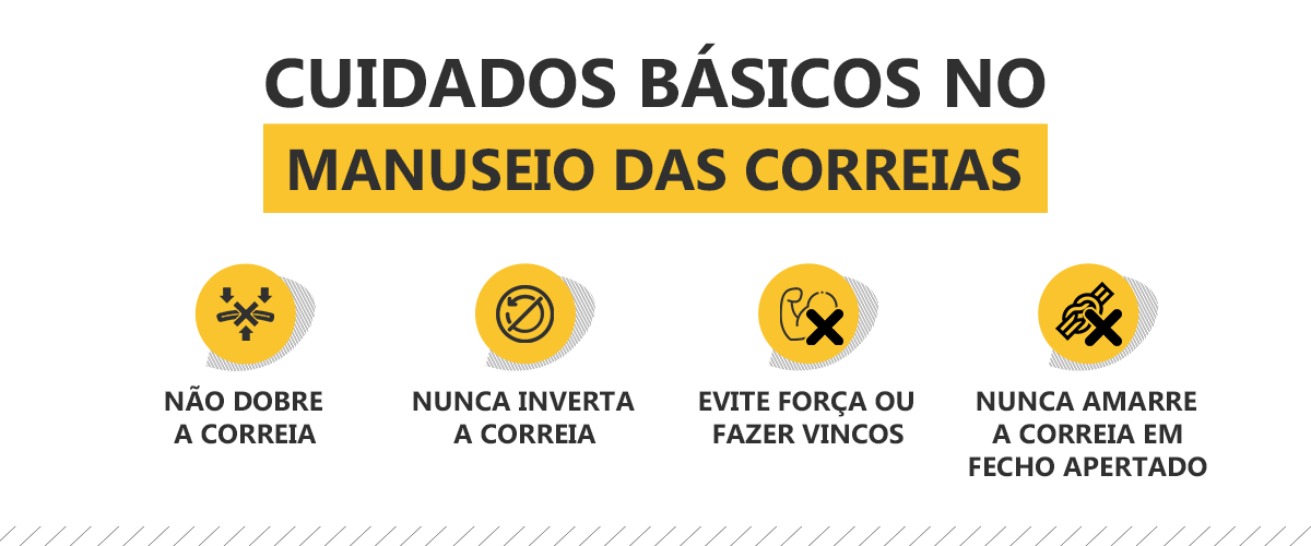 O que é correia transportadora Rexon cuidados básicos